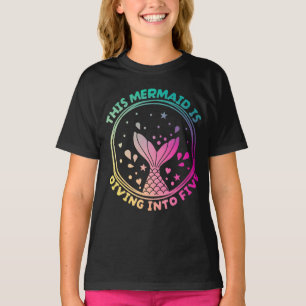 Plongez dans cinq Sirène 5 Anniversaire T-shirt