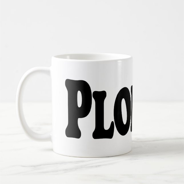 Plonker Coffee Mug (Left)