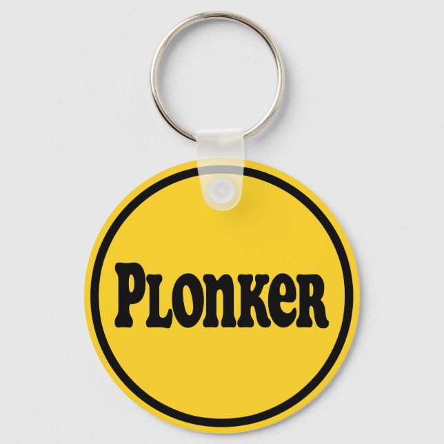 Plonker Keychain (Front)