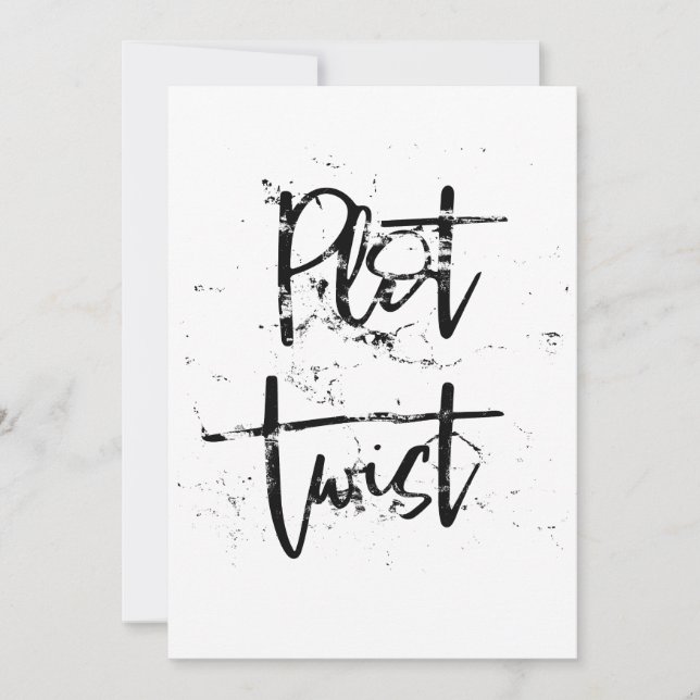 Plot Twist Card (Front)