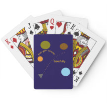 "Plot Your Course" Classic Playing Cards