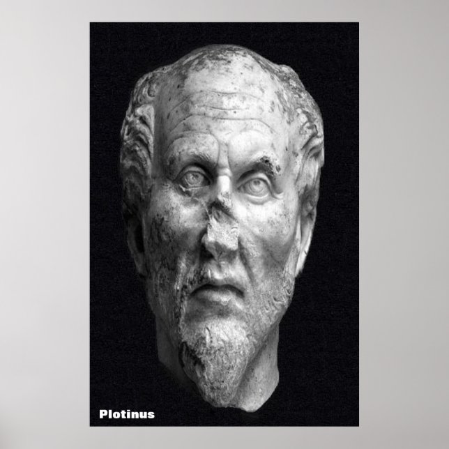 Plotinus / Greek Philosopher / Poster (Front)