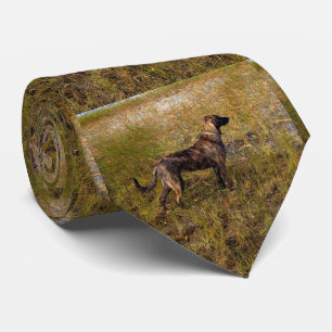 Plott Hound  Dog Hunting Tie