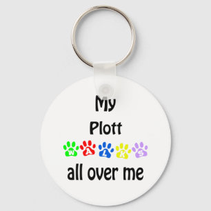 Plott Walks Design Keychain