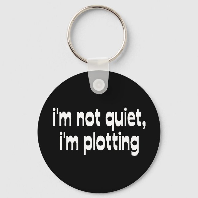 Plotting Keychain (Front)