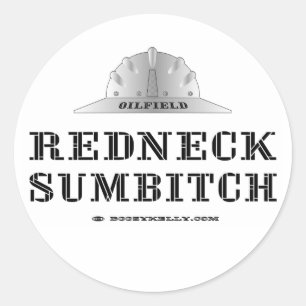 Plouc Sumbitch, autocollant de gisement de