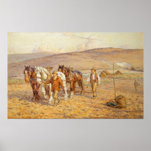 Ploughing Poster