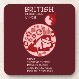 Ploughmans Pub lunch Coaster
