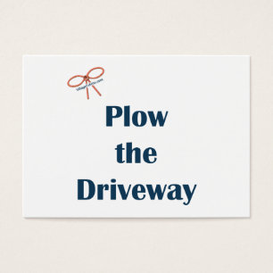 Plow The Driveway Reminders
