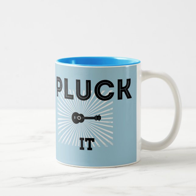 Pluck It Ukulele Mug (Right)