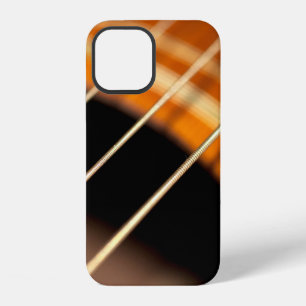 Plucked Vibrating Acoustic Guitar Strings iPhone 12 Case