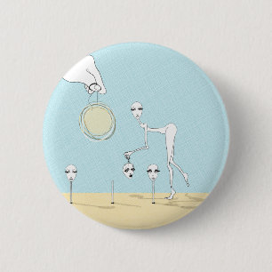 pluckin' joyful 2 inch round button