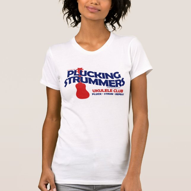 PLUCKING STRUMMERS T-SHIRT (Front)