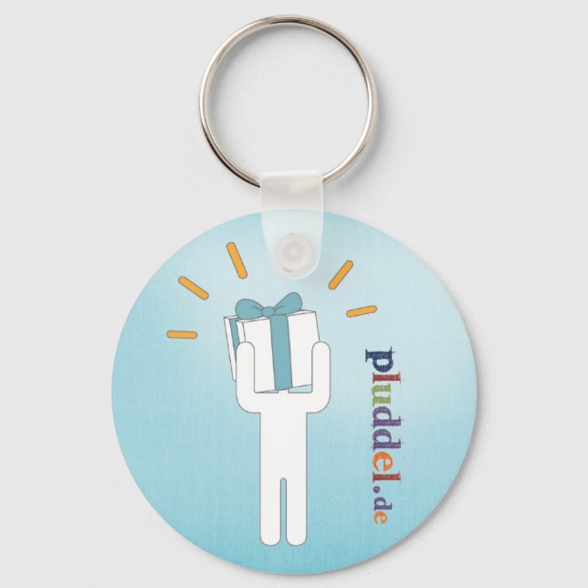pluddel-schlüsselanhänger keychain (Front)