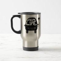 Plug Life Cute Black Electric Car