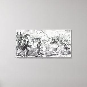 Plug Plot Riot in Preston Canvas Print