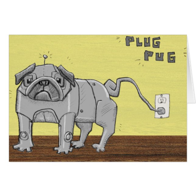 Plug Pug (Front Horizontal)