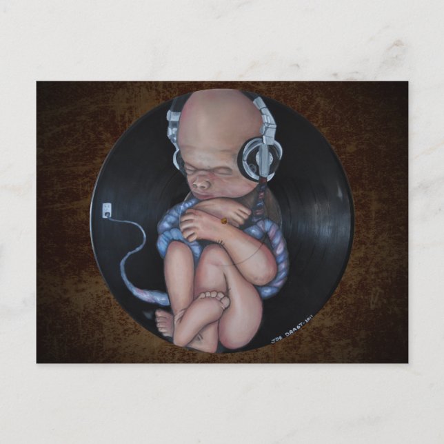 Plugged In Postcard (Front)