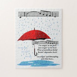 Pluie Autres faits 11x14 Puzzle photo