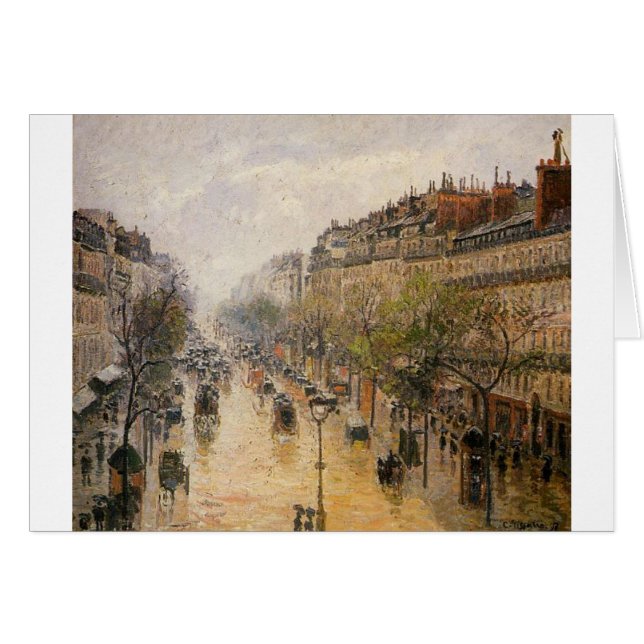 Pluie de ressort de Montmartre de boulevard (Devant horizontal)