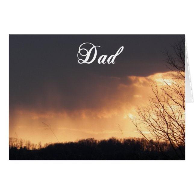 Pluie du coucher du soleil du soir (Devant horizontal)