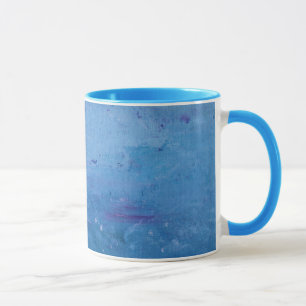 Pluie sur la tasse de lac