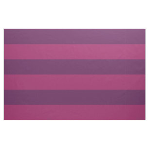 Plum and Berry Purple Wide Stripes Large Scale Fabric