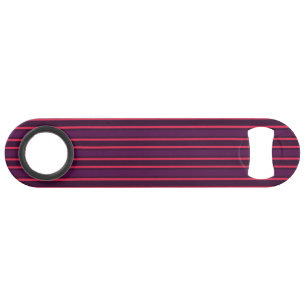 Plum and red candy stripes bar key