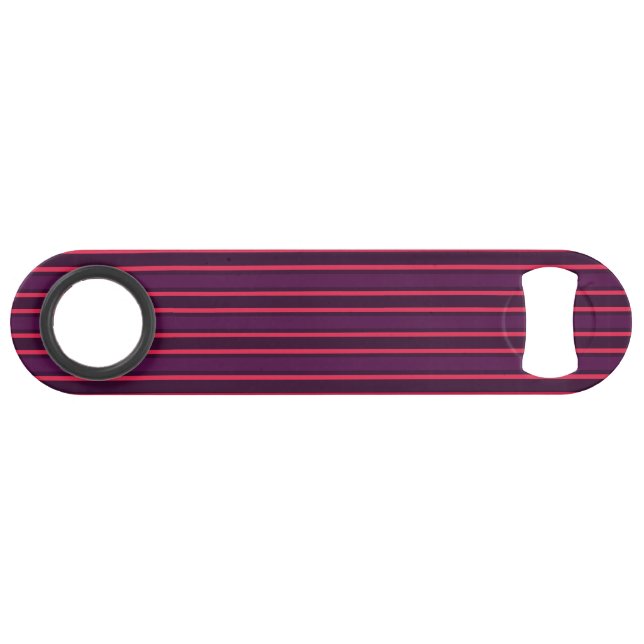 Plum and red candy stripes bar key (Front (Horizontal))