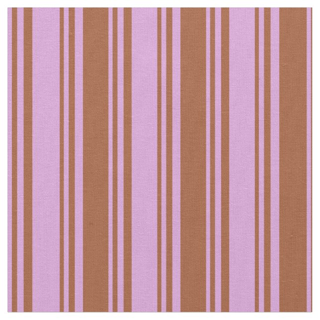 Plum and Sienna Pattern Fabric (Close Up)