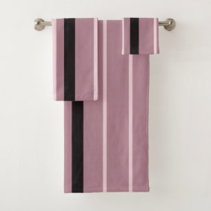 Plum Bath Towel Set