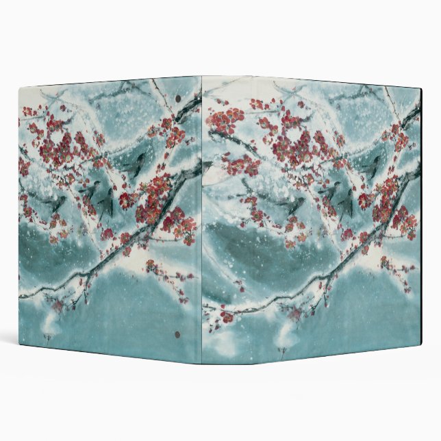 Plum Blossom in Snow Binder (Background)