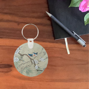 Plum Blossom in Spring Keychain