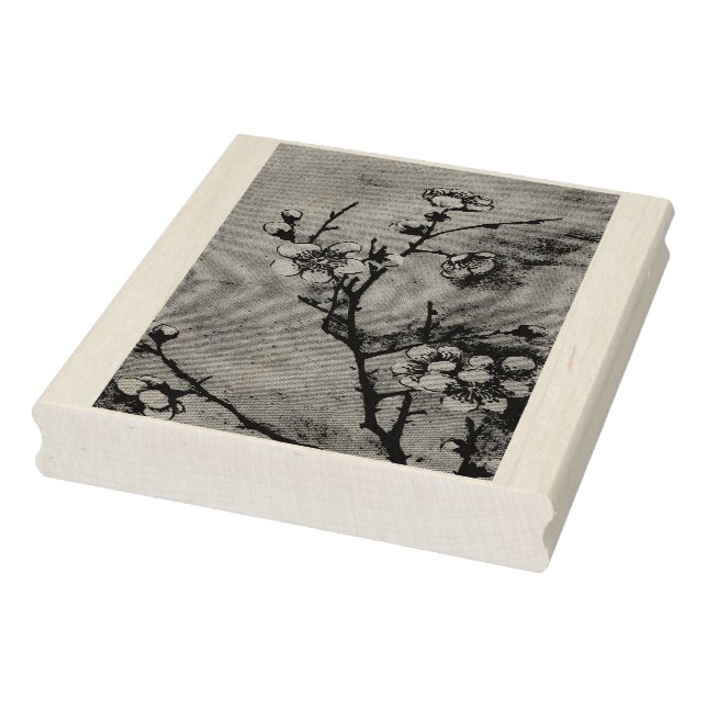 Plum Blossom Rubber Stamp (Stamp)