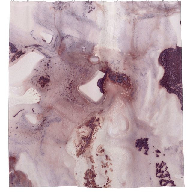 Plum Blush Ink Marble Glam #1 #wall #decor #art  (Front)
