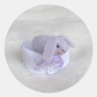 Plum Bunny Stickers