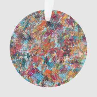 Plum Crazy Acrylic Ornament