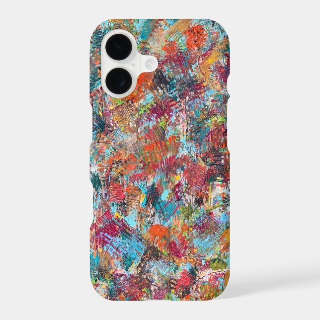 Plum Crazy iPhone Case (Back)