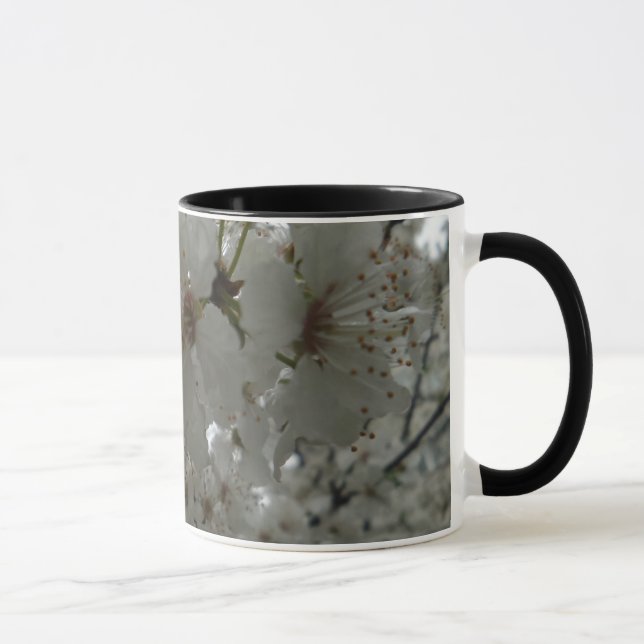 Plum Flower Ringer Mug (Right)