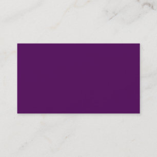 Plum foncé violet Carte de visite