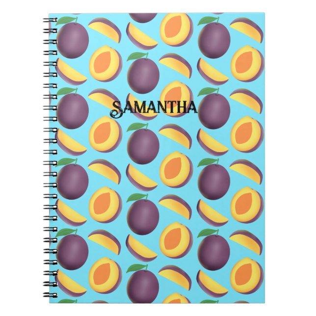 Plum Fruit Notebook (Front)