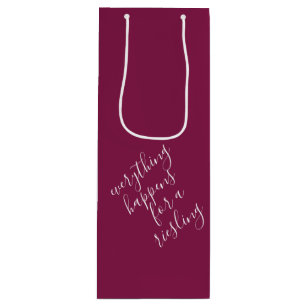 Plum Funny Wine Pun Wine Gift Bag