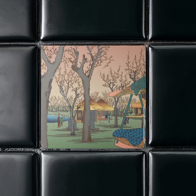 Plum Garden By Hiroshige Tile (Creator Uploaded)