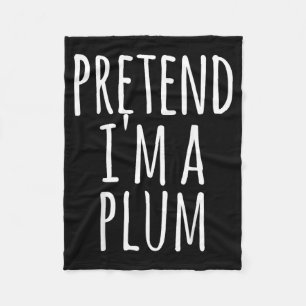 Plum - Halloween Funny Costume Pretend Im A Fleece Blanket