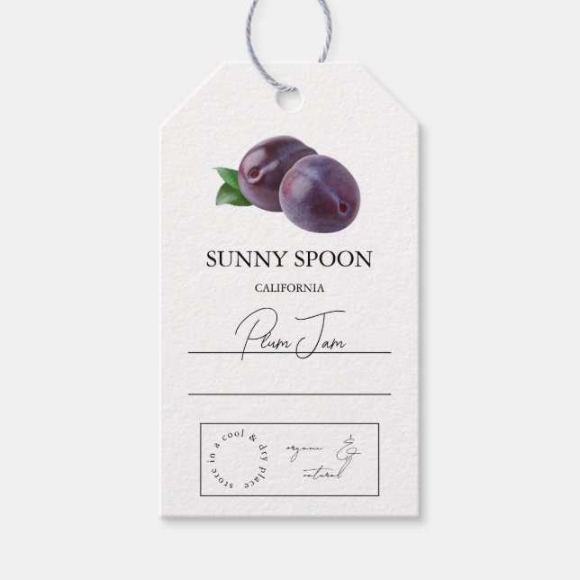 Plum Hang Tag (Front)