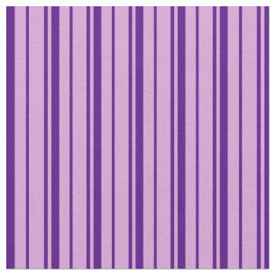 Plum & Indigo Striped Pattern Fabric