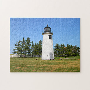 Plum Island Lighthouse Massachusetts Jigsaw Puzzle
