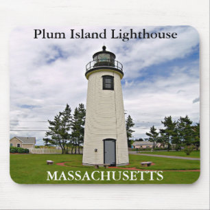 Plum Island Lighthouse, Massachusetts Mousepad