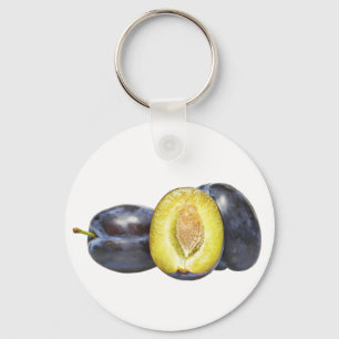 Plum Keychain