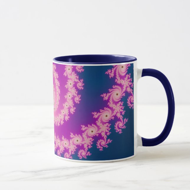 Plum - Mug fractale (Droite)